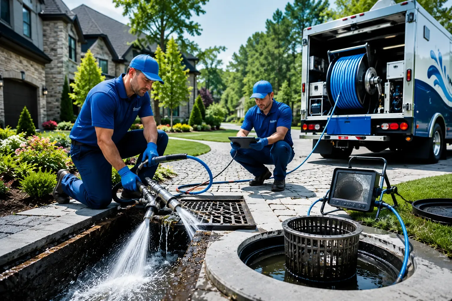 Local outdoor drain cleaning professionals in Cheshire, CT