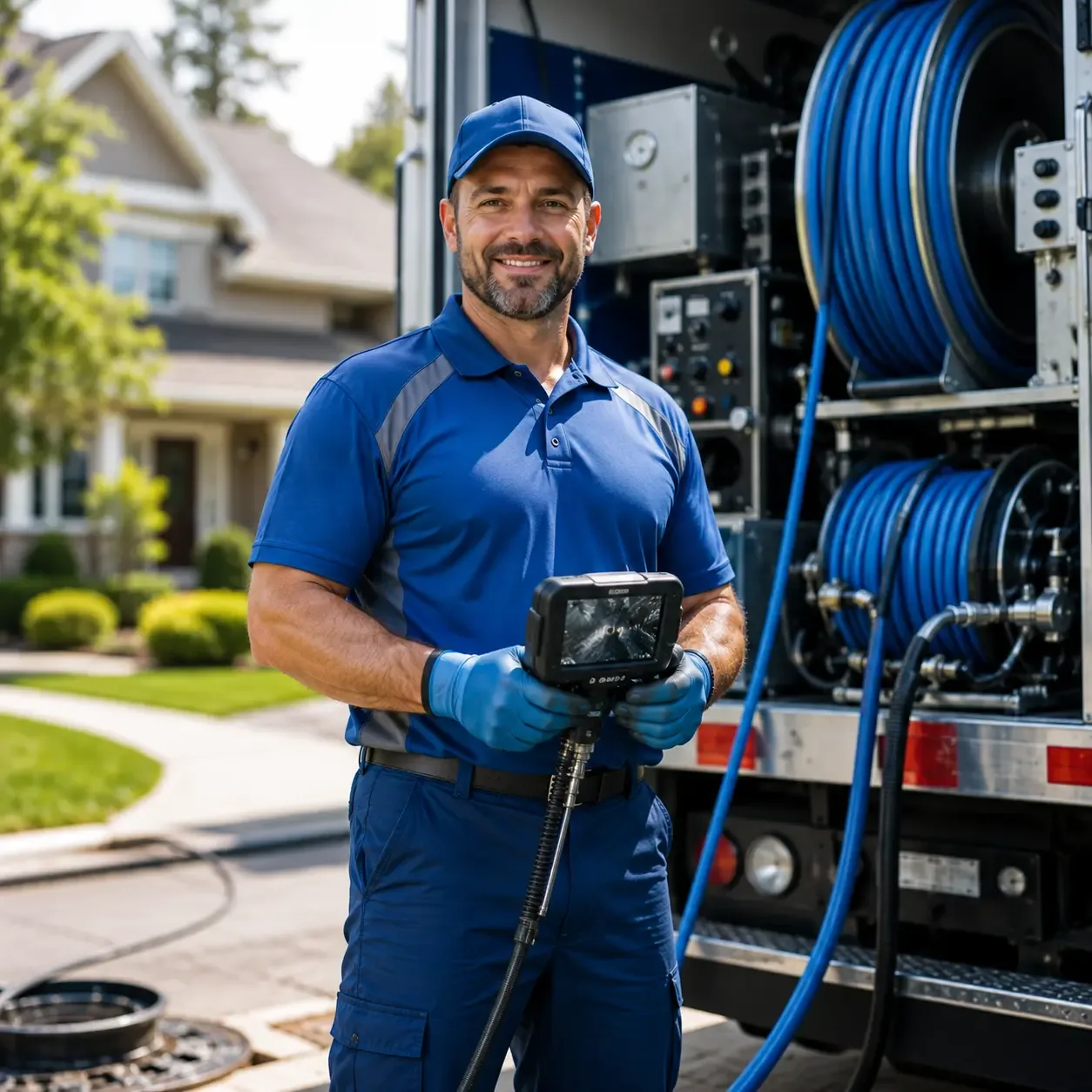 Local outdoor drain cleaning specialists in Cheshire, CT